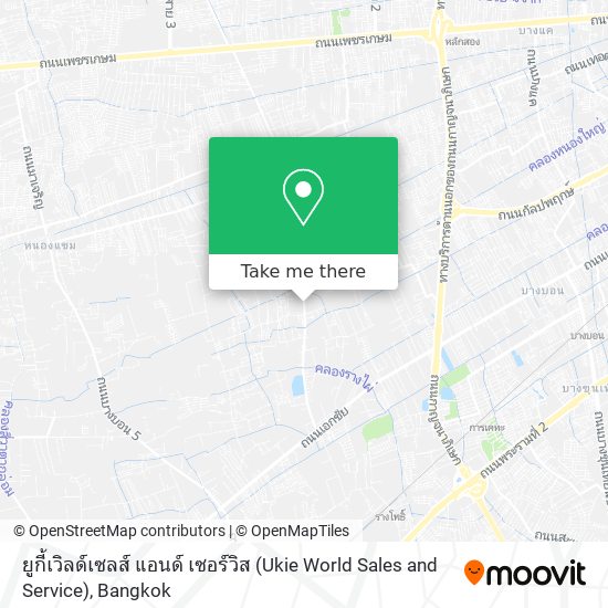 ยูกี้เวิลด์เซลส์ แอนด์ เซอร์วิส (Ukie World Sales and Service) map