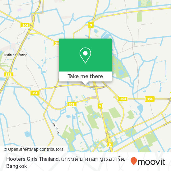 Hooters Girls Thailand, แกรนด์ บางกอก บูเลอวาร์ด map