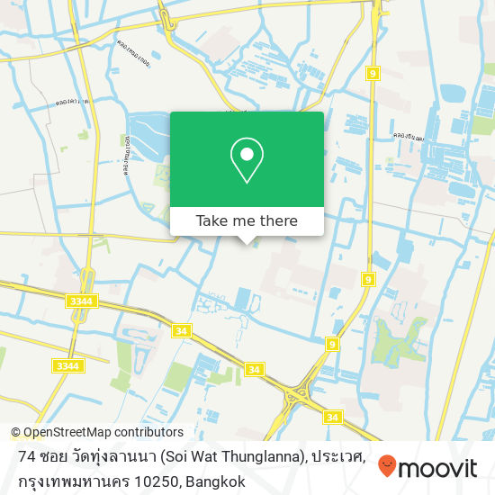 74 ซอย วัดทุ่งลานนา (Soi Wat Thunglanna), ประเวศ, กรุงเทพมหานคร 10250 map