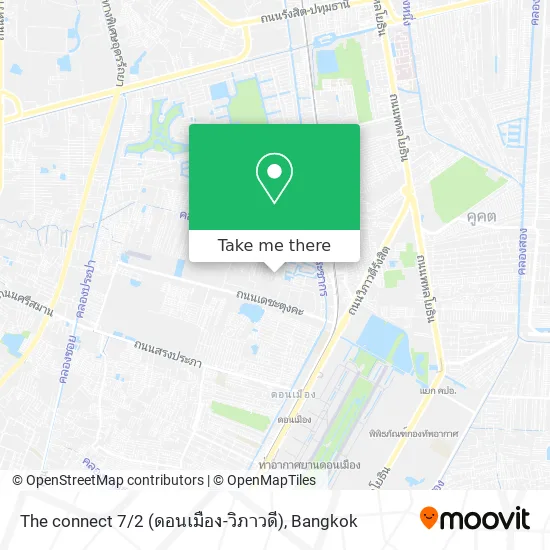 The connect 7 / 2 (ดอนเมือง-วิภาวดี) map