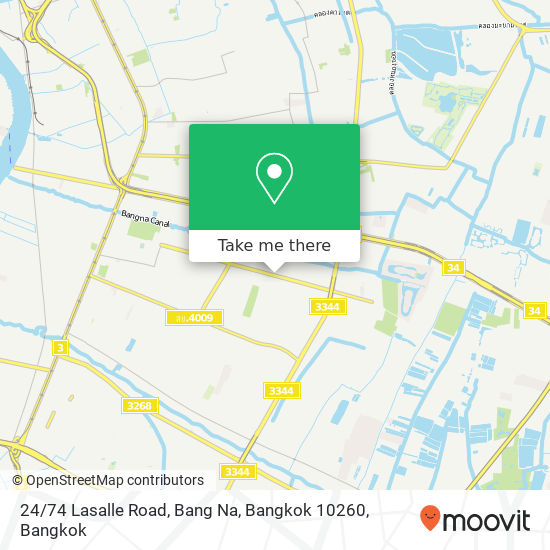 24 / 74 Lasalle Road, Bang Na, Bangkok 10260 map