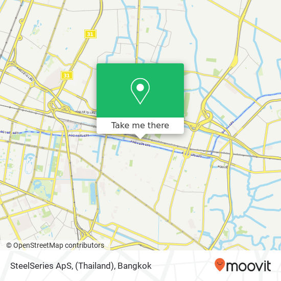 SteelSeries ApS, (Thailand) map