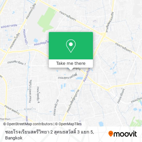 ซอยโรงเรียนสตรีวิทยา 2 สุคนธสวัสดิ์ 3 แยก 5 map