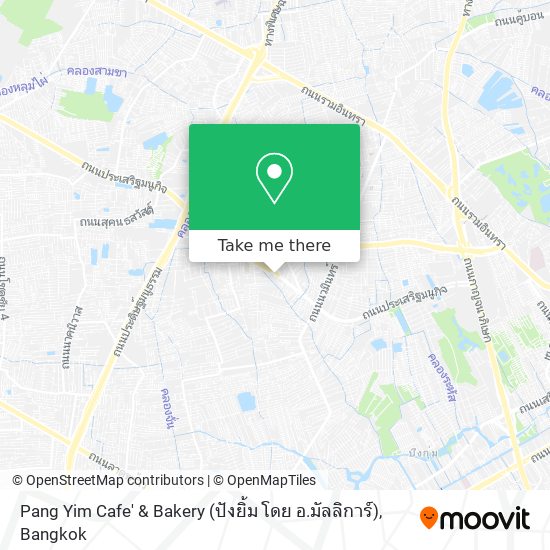 Pang Yim Cafe' & Bakery (ปังยิ้ม โดย อ.มัลลิการ์) map