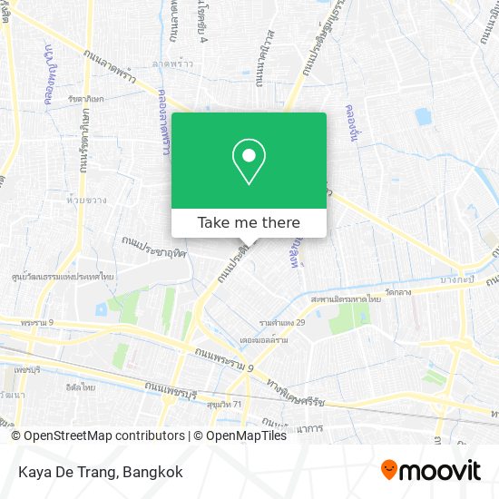Kaya De Trang map