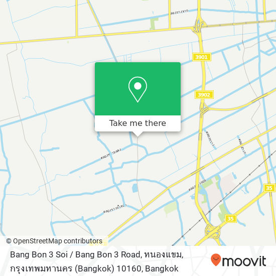 Bang Bon 3 Soi / Bang Bon 3 Road, หนองแขม, กรุงเทพมหานคร (Bangkok) 10160 map