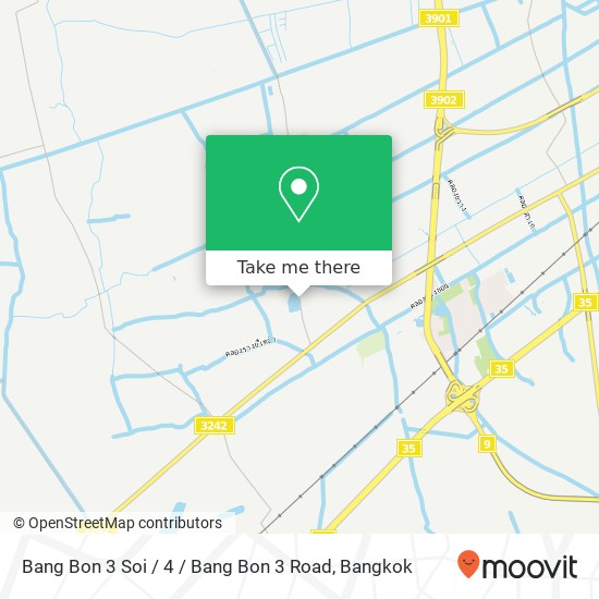 Bang Bon 3 Soi / 4 / Bang Bon 3 Road map