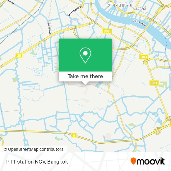 PTT station NGV map