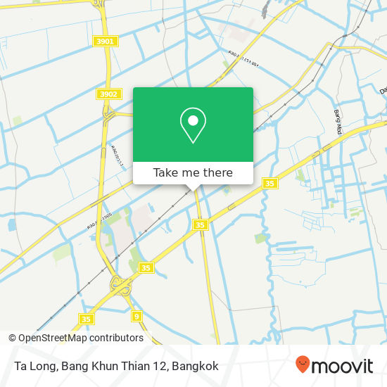 Ta Long, Bang Khun Thian 12 map