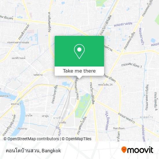 คอนโดบ้านสวน map