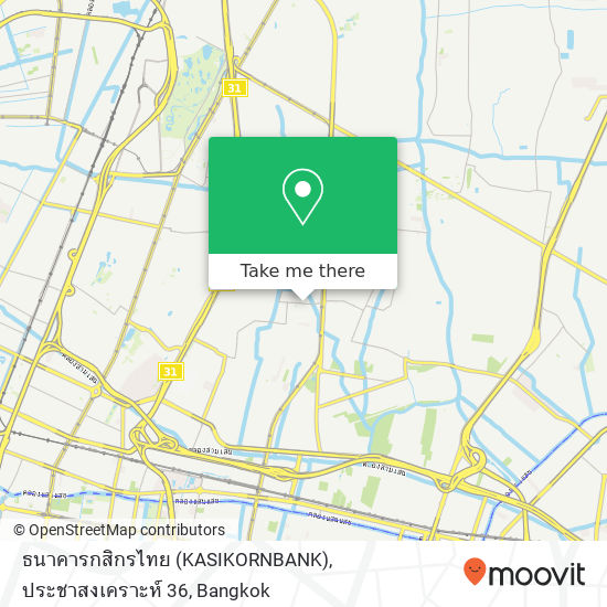 ธนาคารกสิกรไทย (KASIKORNBANK), ประชาสงเคราะห์ 36 map