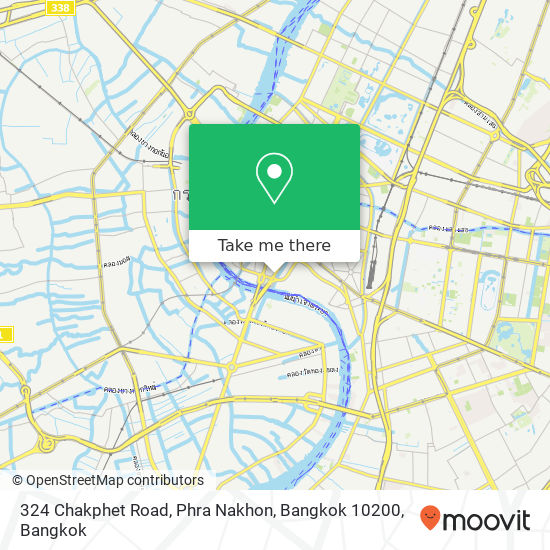 324 Chakphet Road, Phra Nakhon, Bangkok 10200 map