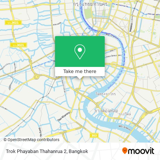 Trok Phayaban Thahanrua 2 map