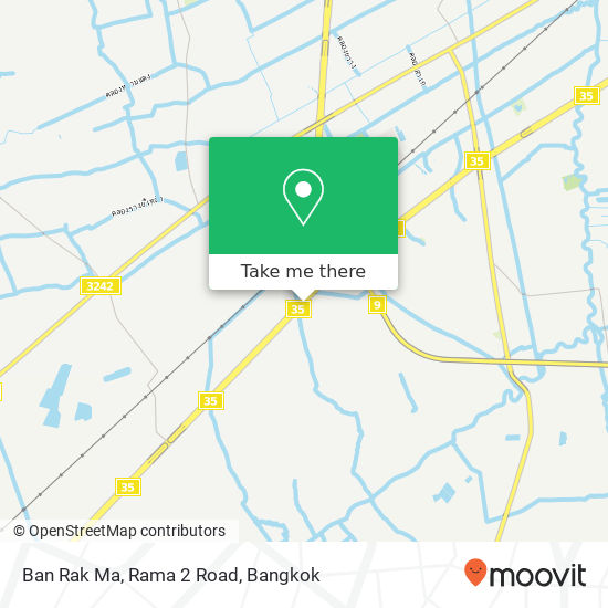 Ban Rak Ma, Rama 2 Road map