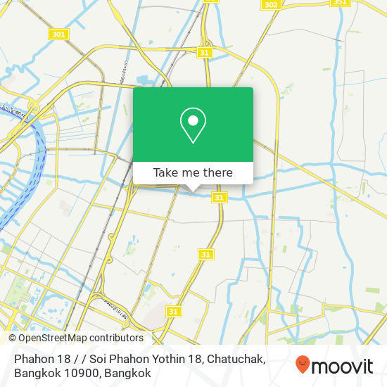 Phahon 18 / / Soi Phahon Yothin 18, Chatuchak, Bangkok 10900 map