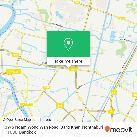 39 / 5 Ngam Wong Wan Road, Bang Khen, Nonthaburi 11000 map