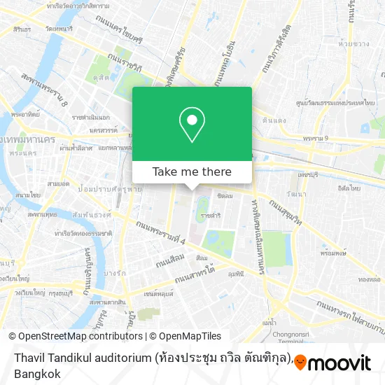 Thavil Tandikul auditorium (ห้องประชุม ถวิล ตัณฑิกุล) map