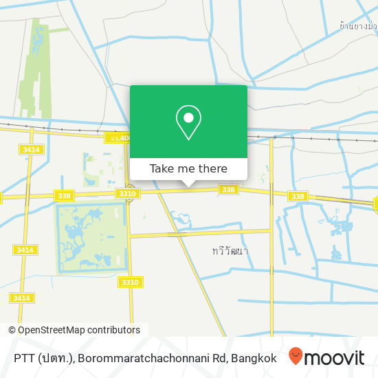 PTT (ปตท.), Borommaratchachonnani Rd map