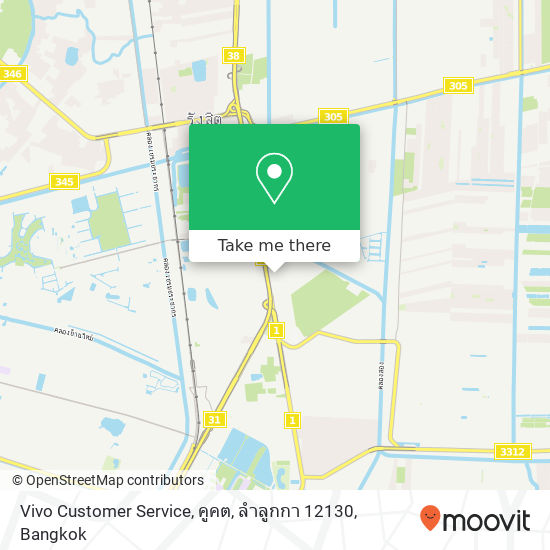 Vivo Customer Service, คูคต, ลำลูกกา 12130 map