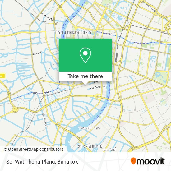 Soi Wat Thong Pleng map