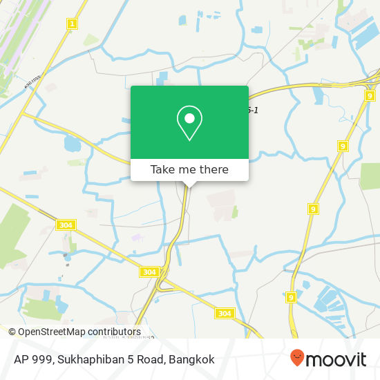 AP 999, Sukhaphiban 5 Road map