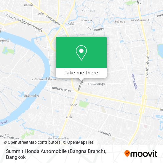 Summit Honda Automobile (Bangna Branch) map