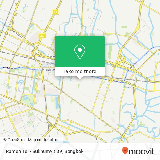 Ramen Tei - Sukhumvit 39 map