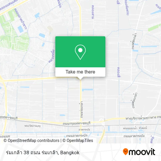 ร่มเกล้า 38 ถนน ร่มเกล้า map