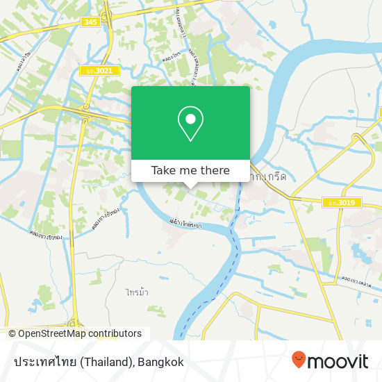 ประเทศไทย (Thailand) map