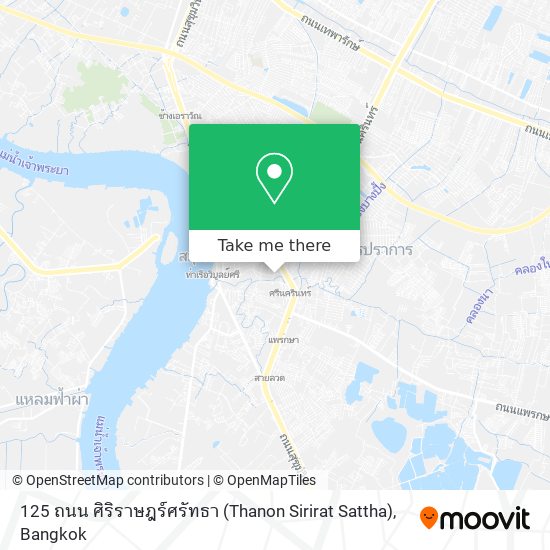 125 ถนน ศิริราษฎร์ศรัทธา (Thanon Sirirat Sattha) map
