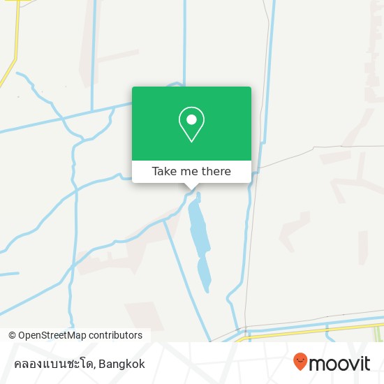 คลองแบนชะโด map