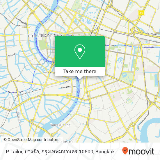 P. Tailor, บางรัก, กรุงเทพมหานคร 10500 map