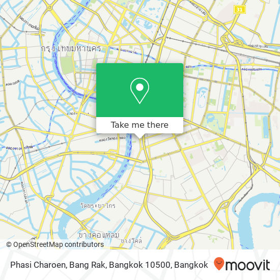 Phasi Charoen, Bang Rak, Bangkok 10500 map