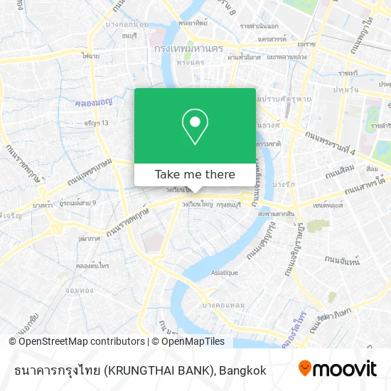 ธนาคารกรุงไทย (KRUNGTHAI BANK) map