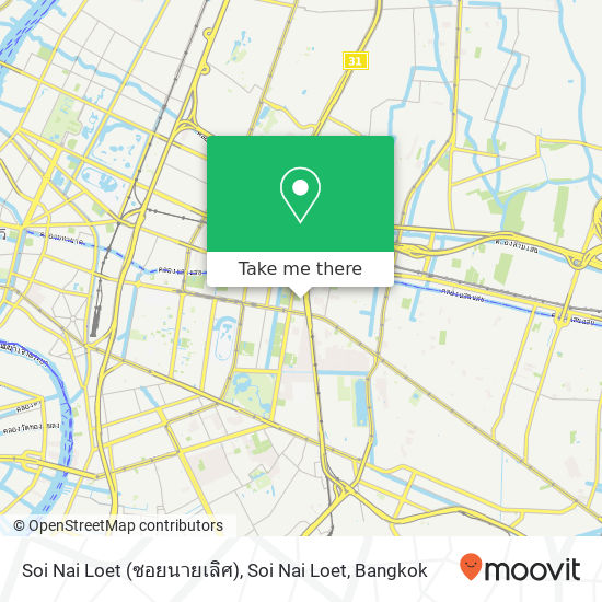 Soi Nai Loet (ซอยนายเลิศ), Soi Nai Loet map