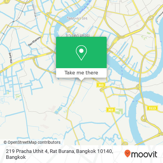 219 Pracha Uthit 4, Rat Burana, Bangkok 10140 map
