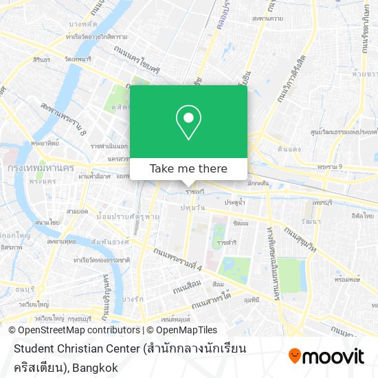Student Christian Center (สำนักกลางนักเรียนคริสเตียน) map
