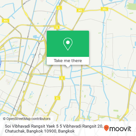 Soi Vibhavadi Rangsit Yaek 5 5 Vibhavadi Rangsit 20, Chatuchak, Bangkok 10900 map