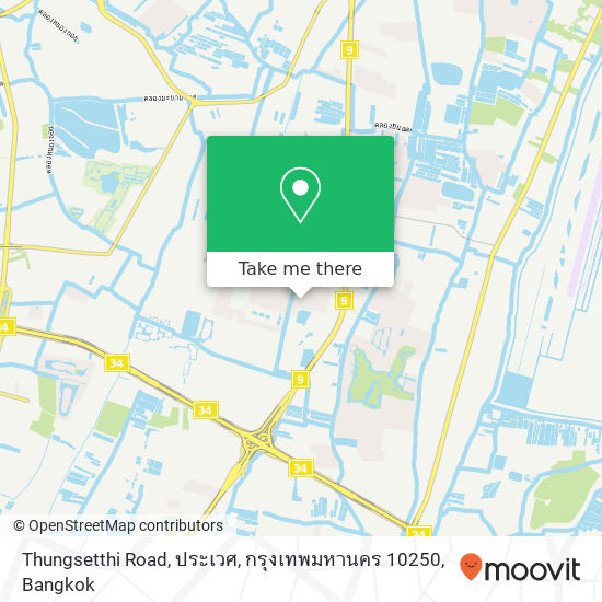 Thungsetthi Road, ประเวศ, กรุงเทพมหานคร 10250 map