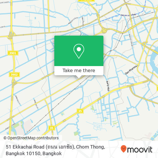 51 Ekkachai Road (ถนน เอกชัย), Chom Thong, Bangkok 10150 map