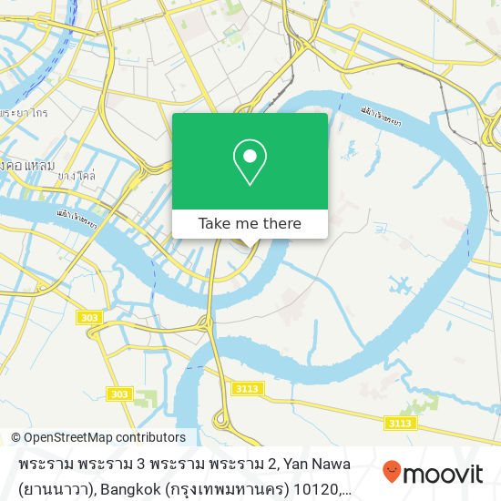 พระราม พระราม 3 พระราม พระราม 2, Yan Nawa (ยานนาวา), Bangkok (กรุงเทพมหานคร) 10120 map