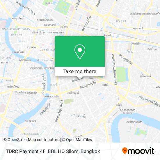 TDRC Payment 4Fl.BBL HQ Silom map