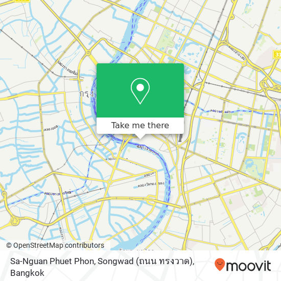 Sa-Nguan Phuet Phon, Songwad (ถนน ทรงวาด) map