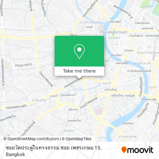 ซอยวัดประดู่ในทรงธรรม ซอย เพชรเกษม 15 map