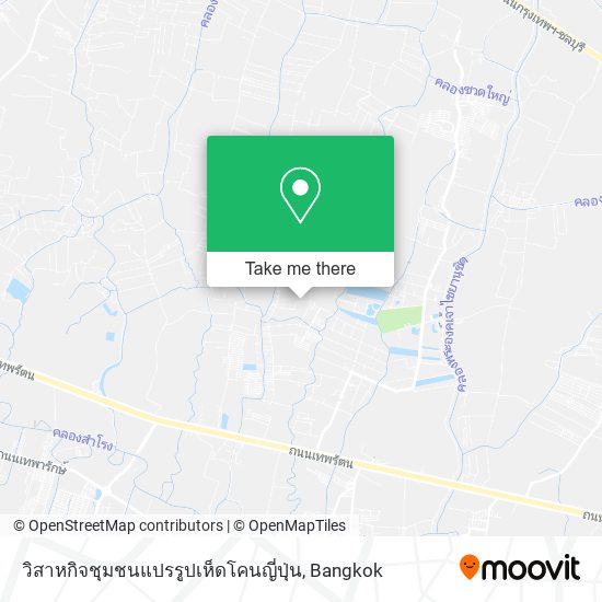 วิสาหกิจชุมชนแปรรูปเห็ดโคนญี่ปุ่น map