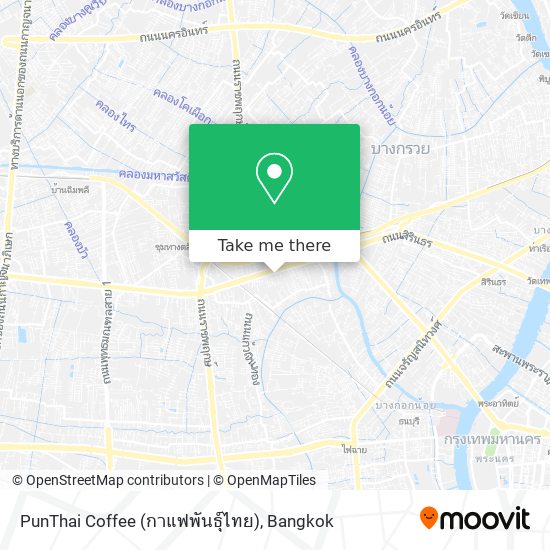 PunThai Coffee (กาแฟพันธุ์ไทย) map