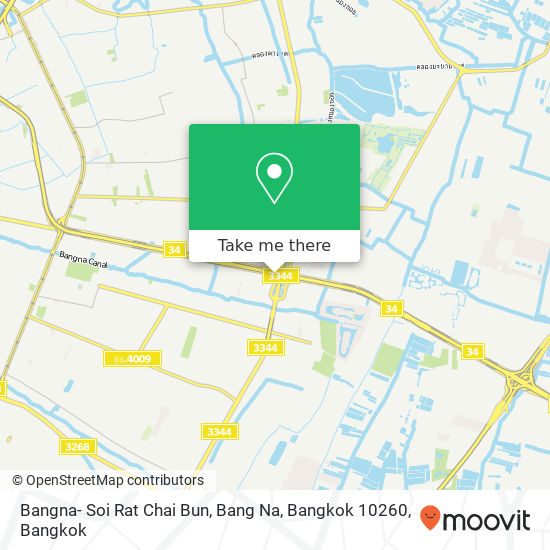 Bangna- Soi Rat Chai Bun, Bang Na, Bangkok 10260 map