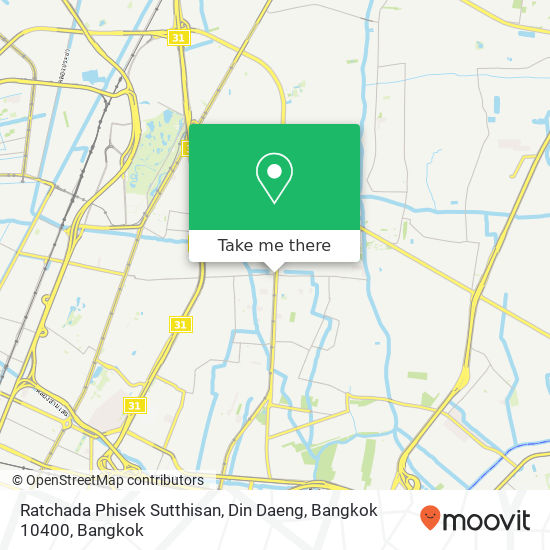 Ratchada Phisek Sutthisan, Din Daeng, Bangkok 10400 map