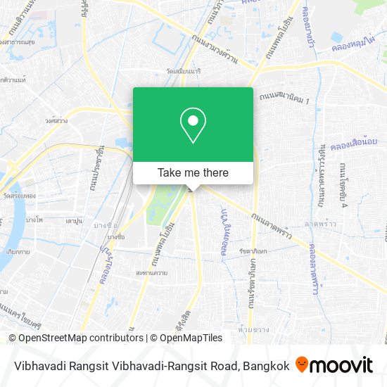 Vibhavadi Rangsit Vibhavadi-Rangsit Road map