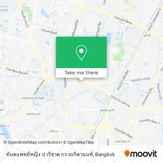 ทันตแพทย์หญิง ปาริชาต กรวยกิตานนท์ map